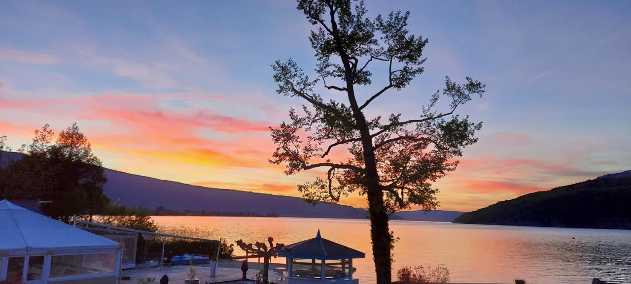 Au Bord Du Lac D'Annecy, Logement Type Loft, Dans Residence Avec Plage Et Ponton Privee 杜约特 外观 照片